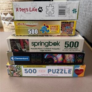 500 Piece Puzzle Collection